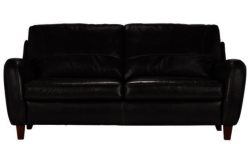 Heart of House Harrow Large Leather Sofa - Chocolate